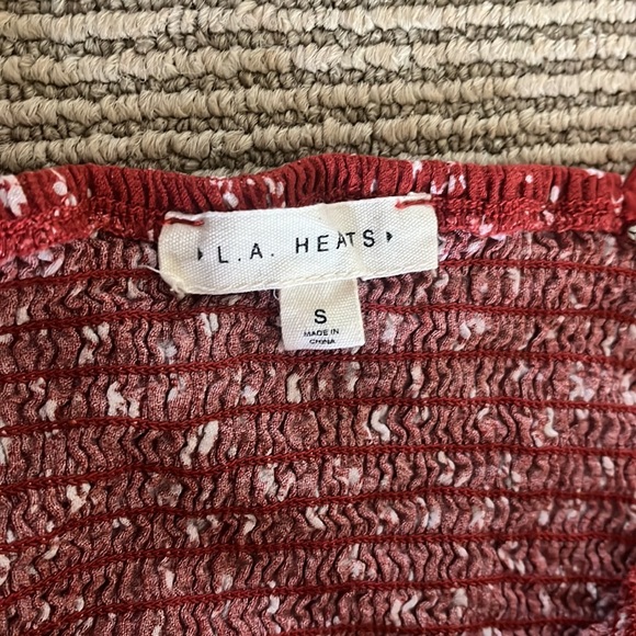 PacSun/L.A. Hearts top & American Eagle White ripped jeans - Picture 3 of 5